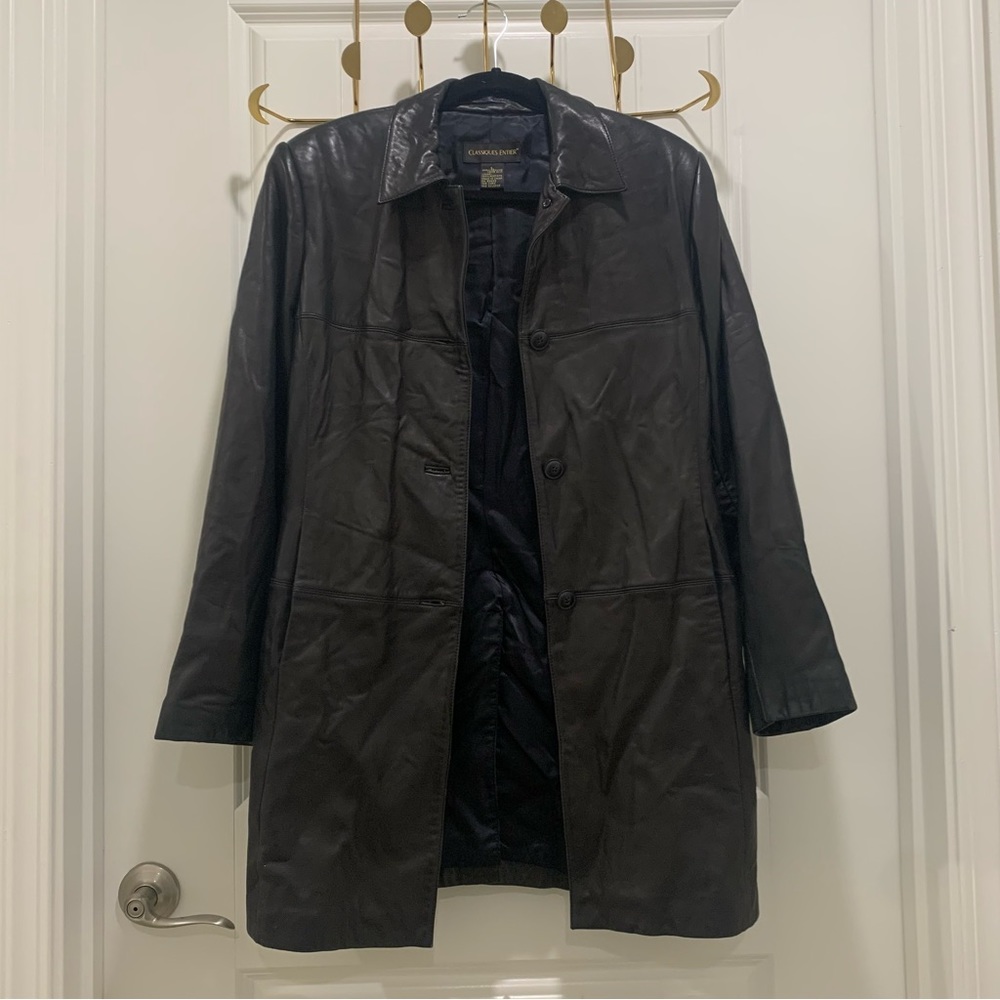 Vintage Leather Coat